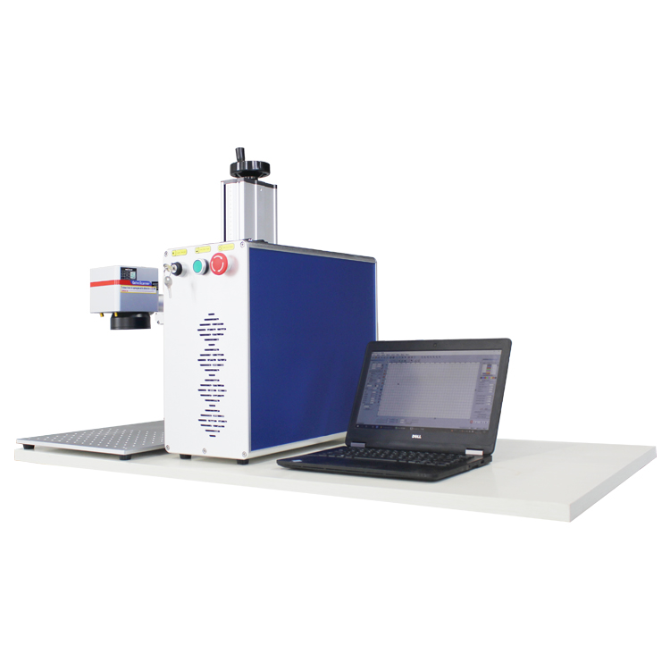 
RAYHO SH MOPA Split Manual Focus Fiber Laser Marking & Engraving Machine